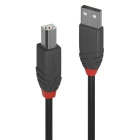 Cablu transfer Lindy LY-36674, USB 2.0 Type A to B, 3m, Anthra Line LINDY - 1